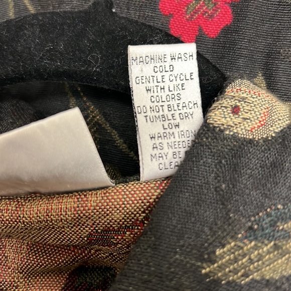 Chico’s Vintage Floral Jacket - Picture 4 of 4